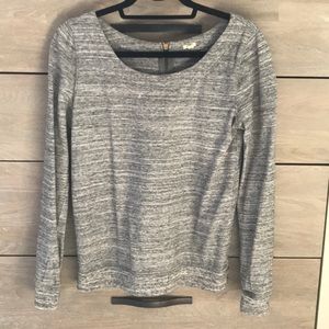 Grey j crew sweater